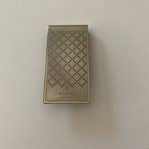 GUCCI silver “Palladium” rare money clip